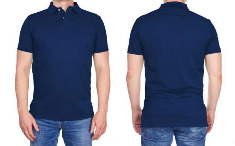 Camisa de Uniforme para Indústria Jardim Maria Rosa - Camisa Uniforme Personalizada