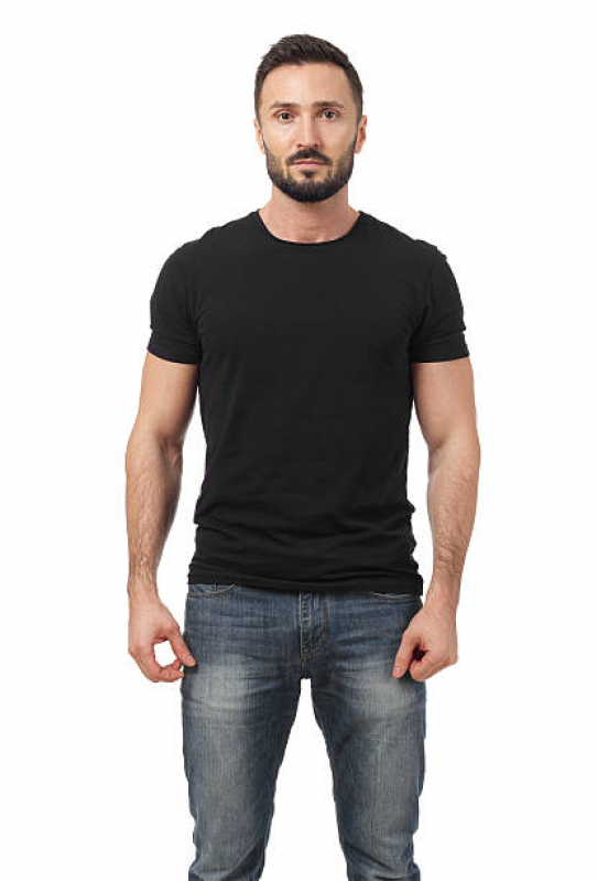 Camiseta Uniforme Masculino Jd Santa BArbara - Camiseta Feminina para Uniforme